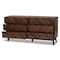 Baxton Studio Hartman Mid-Century Walnut Brown Finished Wood 6-Drawer Dresser 193-11722-ZORO - alternate 7